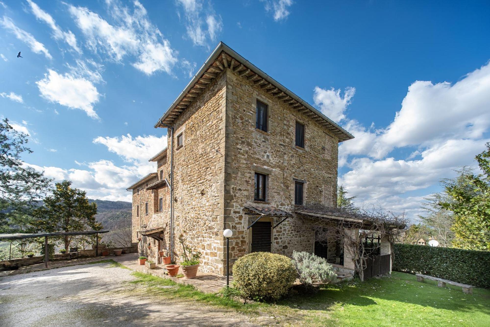 Girasole Ad Antico Casale '700 Villa Umbertide Dış mekan fotoğraf